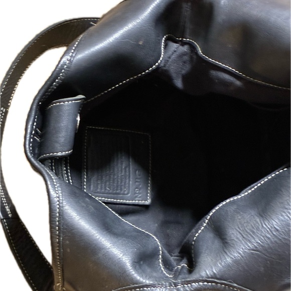 COACH | 2005 Signature Black Jacquard Hobo Bag | Y2K Vintage Shoulder
